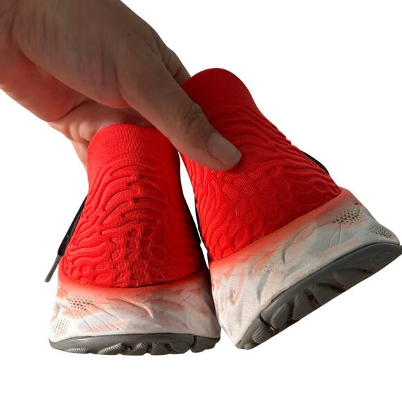 New Balance Black and Red Athletic Shoes - Picture 5 of 7